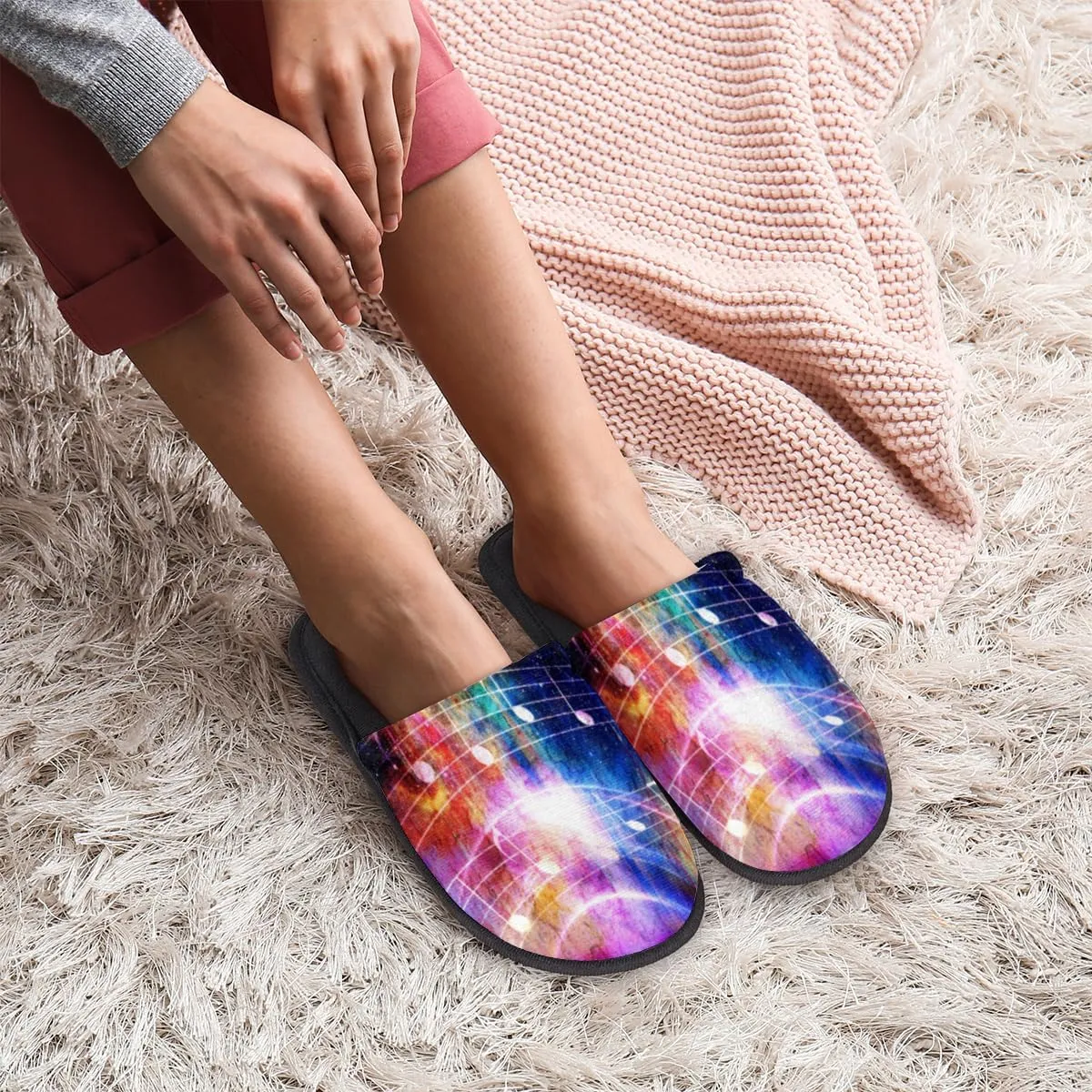 Kawaii Sushi Soft Women Slippers Cozy House Shoes Lightweight Fuzzy Slippers Memory Foam Slippers for Women Indoor and Outdoor