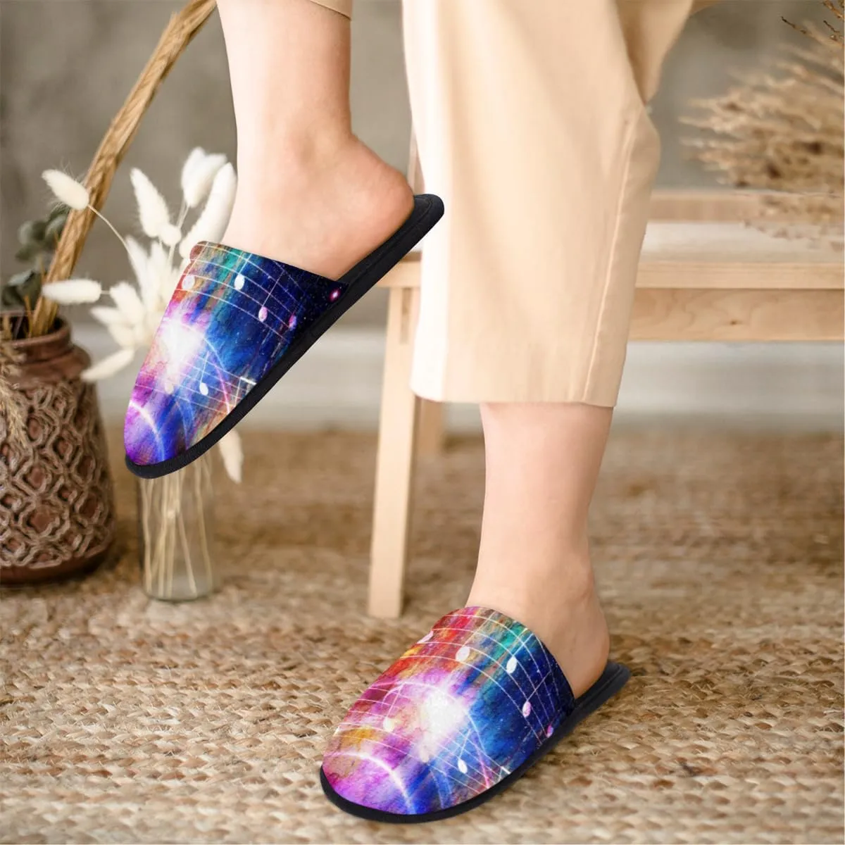 Kawaii Sushi Soft Women Slippers Cozy House Shoes Lightweight Fuzzy Slippers Memory Foam Slippers for Women Indoor and Outdoor