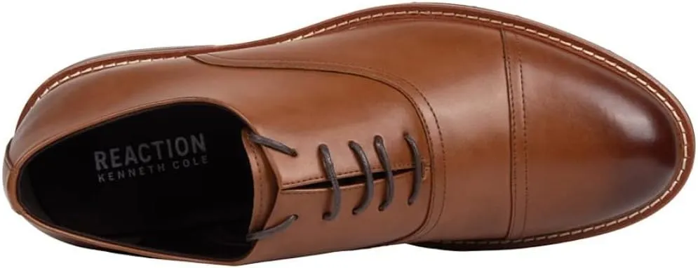 Kenneth Cole REACTION Men's Clyde Flex Lace Up Leather Shoes