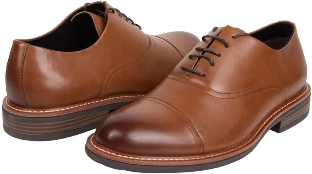 Kenneth Cole REACTION Men's Clyde Flex Lace Up Leather Shoes
