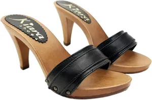 Kiara Shoes Sexy Shoes with Leather Band Fuchsia Made in Italy Shoes - K6301 P FUXIA