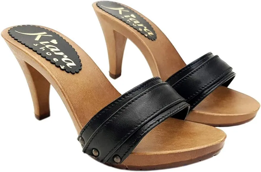 Kiara Shoes Sexy Shoes with Leather Band Fuchsia Made in Italy Shoes - K6301 P FUXIA