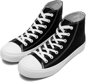 Kids Canvas Sneakers for Girls Boys High Top Canvas Fashion Shoes Comfortable Classic Casual Lace up Walking Running Shoes