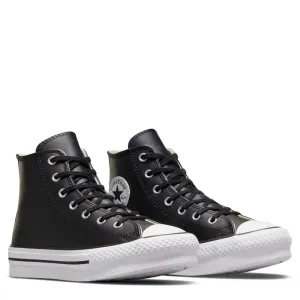 Kids Converse Chuck Taylor All Star Eva Lift Black White A01015C Sneaker Shoe