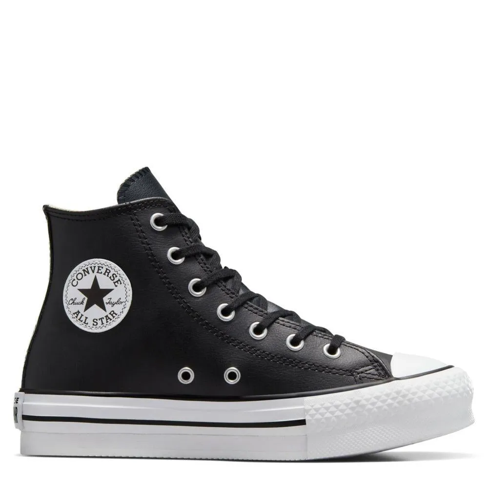 Kids Converse Chuck Taylor All Star Eva Lift Black White A01015C Sneaker Shoe