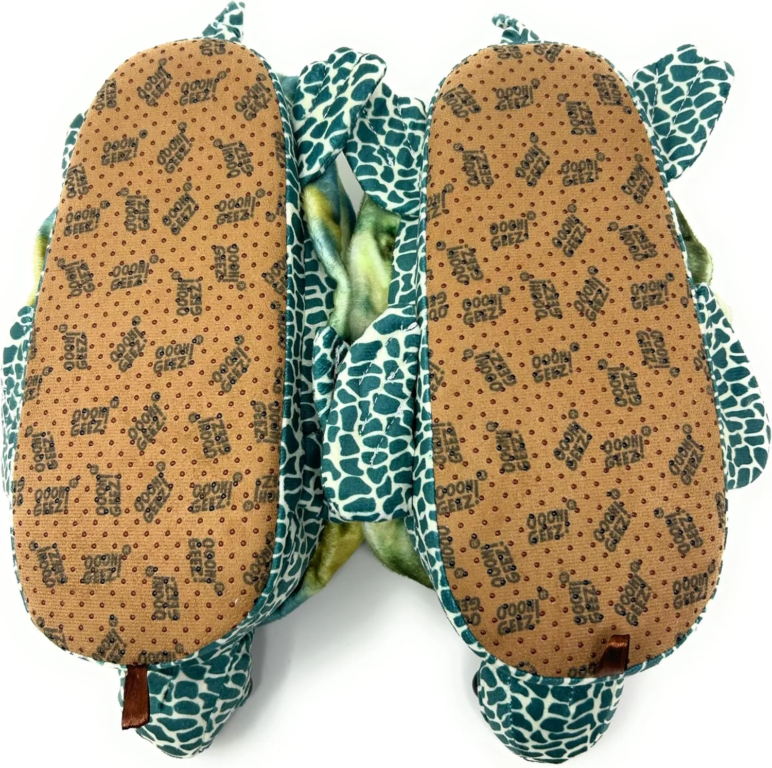 Kids Funny Soft Fuzzy Animal Slippers, Cute Cozy Non-Slip House Shoes for Boys & Girls, Shoe Size 1-4