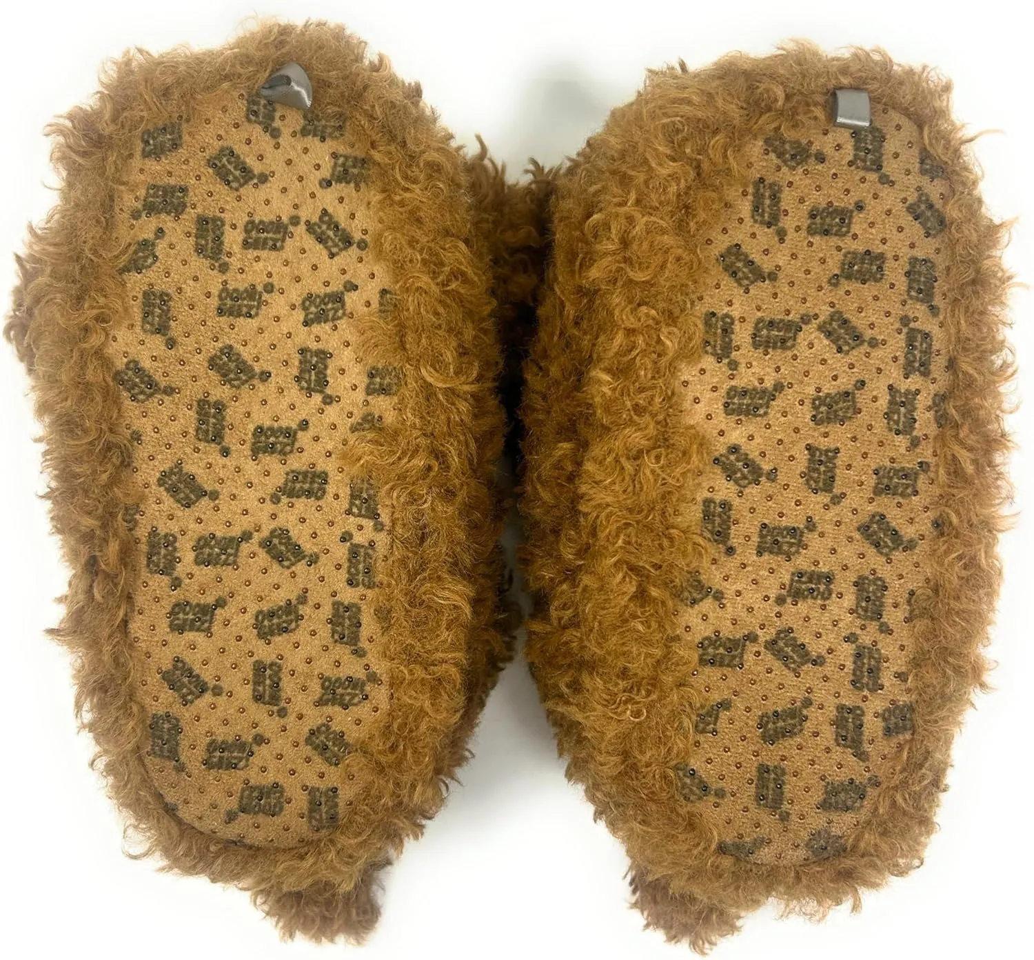 Kids Funny Soft Fuzzy Animal Slippers, Cute Cozy Non-Slip House Shoes for Boys & Girls, Shoe Size 1-4