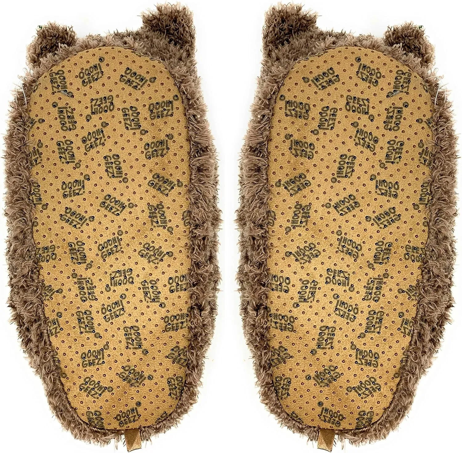 Kids Funny Soft Fuzzy Animal Slippers, Cute Cozy Non-Slip House Shoes for Boys & Girls, Shoe Size 1-4