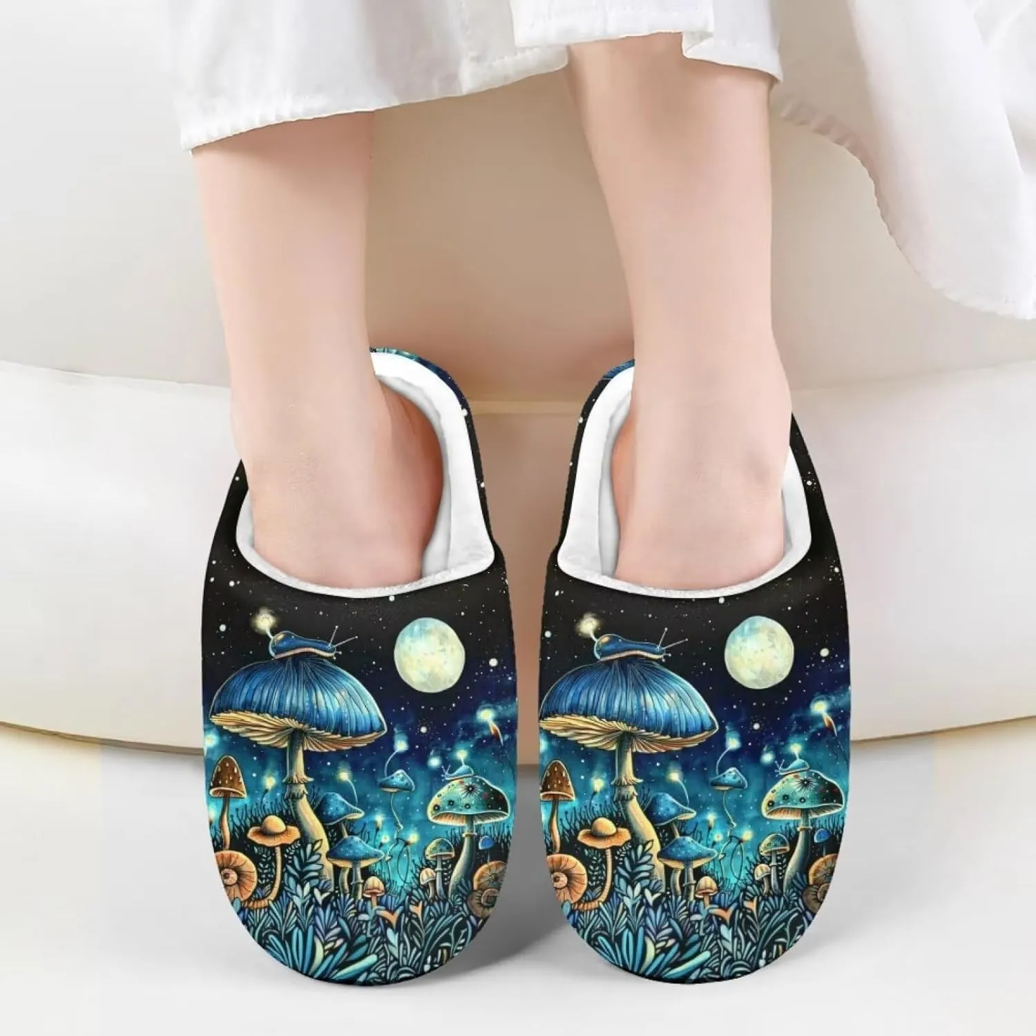 Kids Slippers House Slippers for Girls Boys Non-slip Cotton Slippers Winter Home Shoes