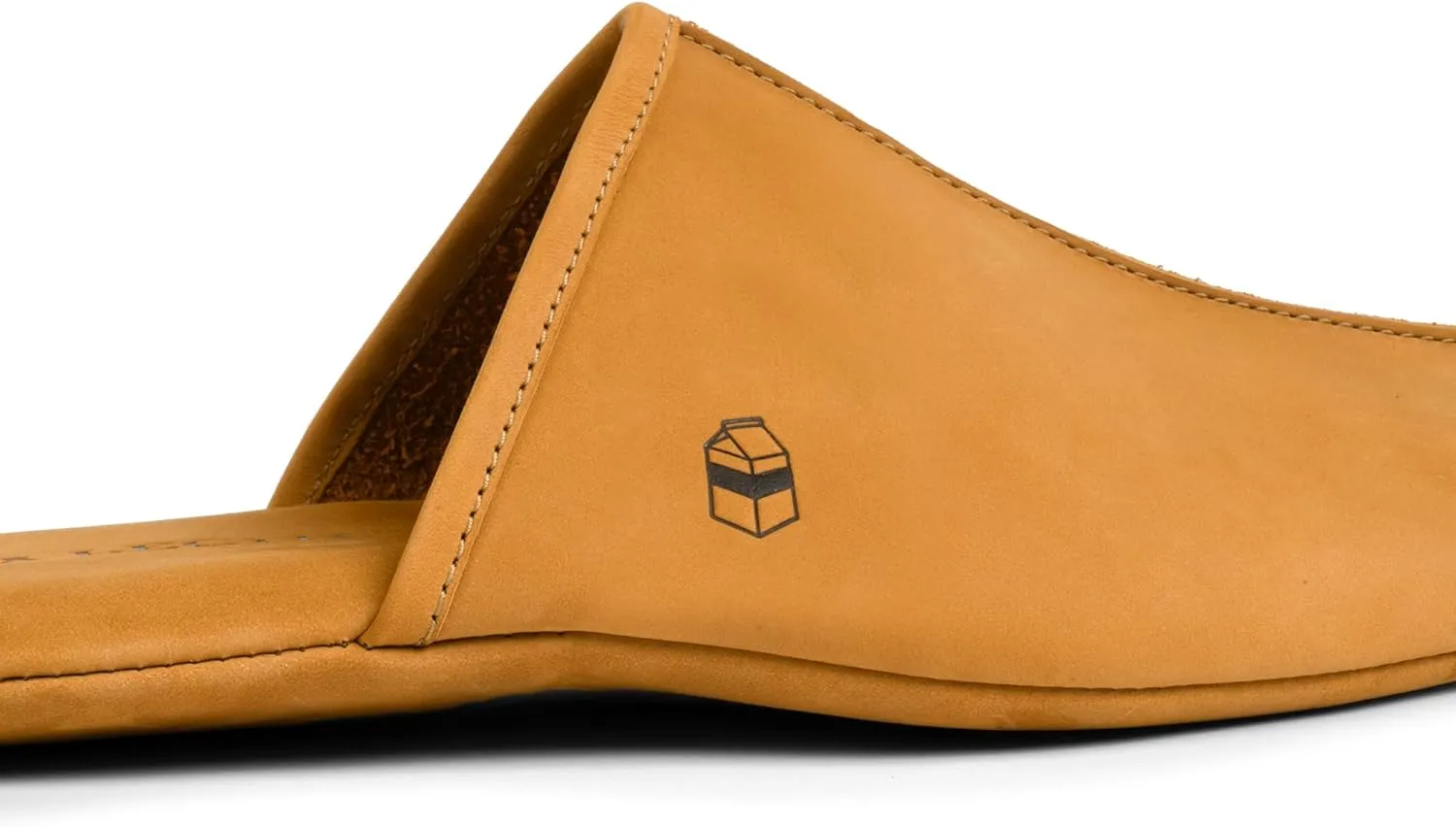 La Leche, Kazakh Style Slippers, Shoes for Home, Indoor House Shoes With Memory Foam, Full Grain Leather, Handmade