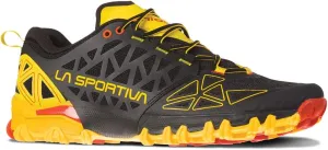 La Sportiva Bushido II Running Shoe - Men Black/Yellow 43.5