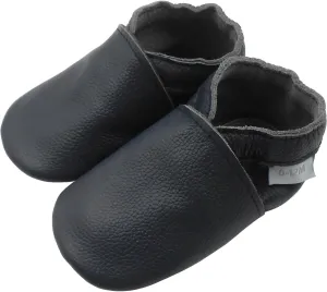 Leather Baby Shoes Boys Girls Moccasins Infant Toddler Slippers Soft Sole Anti-Slip Baby Walking Crib Shoes