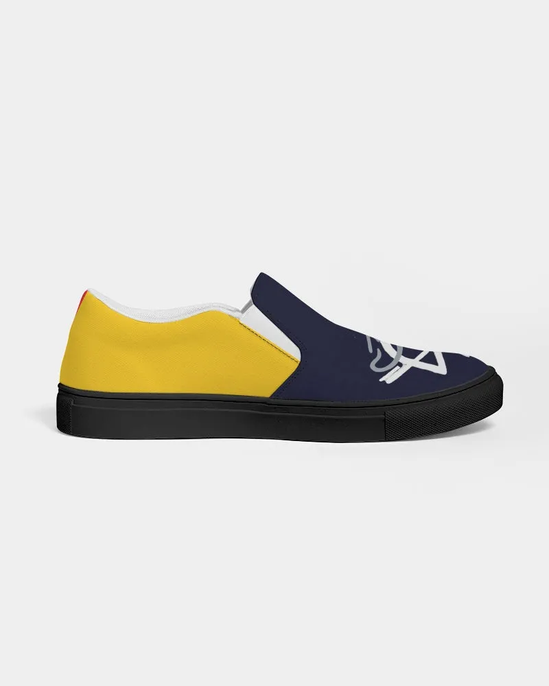Legacy BY MARVIN JEAN'S Men's Slip-On Canvas Shoe - Black