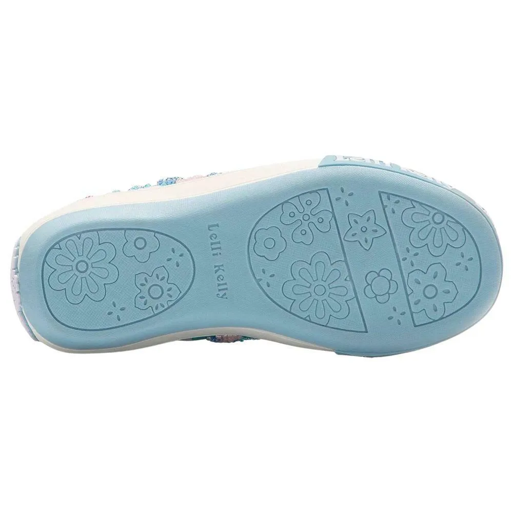 Lelli Kelly LK2029 (BA02) Adella Mermaid White Fantasy Canvas Shoes