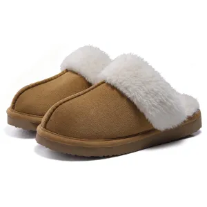 Litfun Women's Fuzzy Memory Foam Slippers Fluffy Winter House Shoes Indoor and Outdoor.