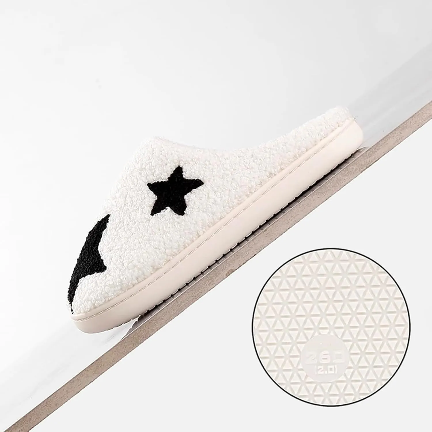 LNERIP Animal Slippers Fruit Slippers Plant Slippers Various Cartoon Patterns Fluffy Soft Memory Foam Retro Indoor Outdoor Home Couple Shoes