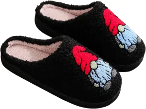 LNERIP Slippers Winter Womens Mens Fluffy Plush Slippers Animals Cute Cartoon House Slippers Cuddly Warm Shoes Indoor Outdoor Girls Women