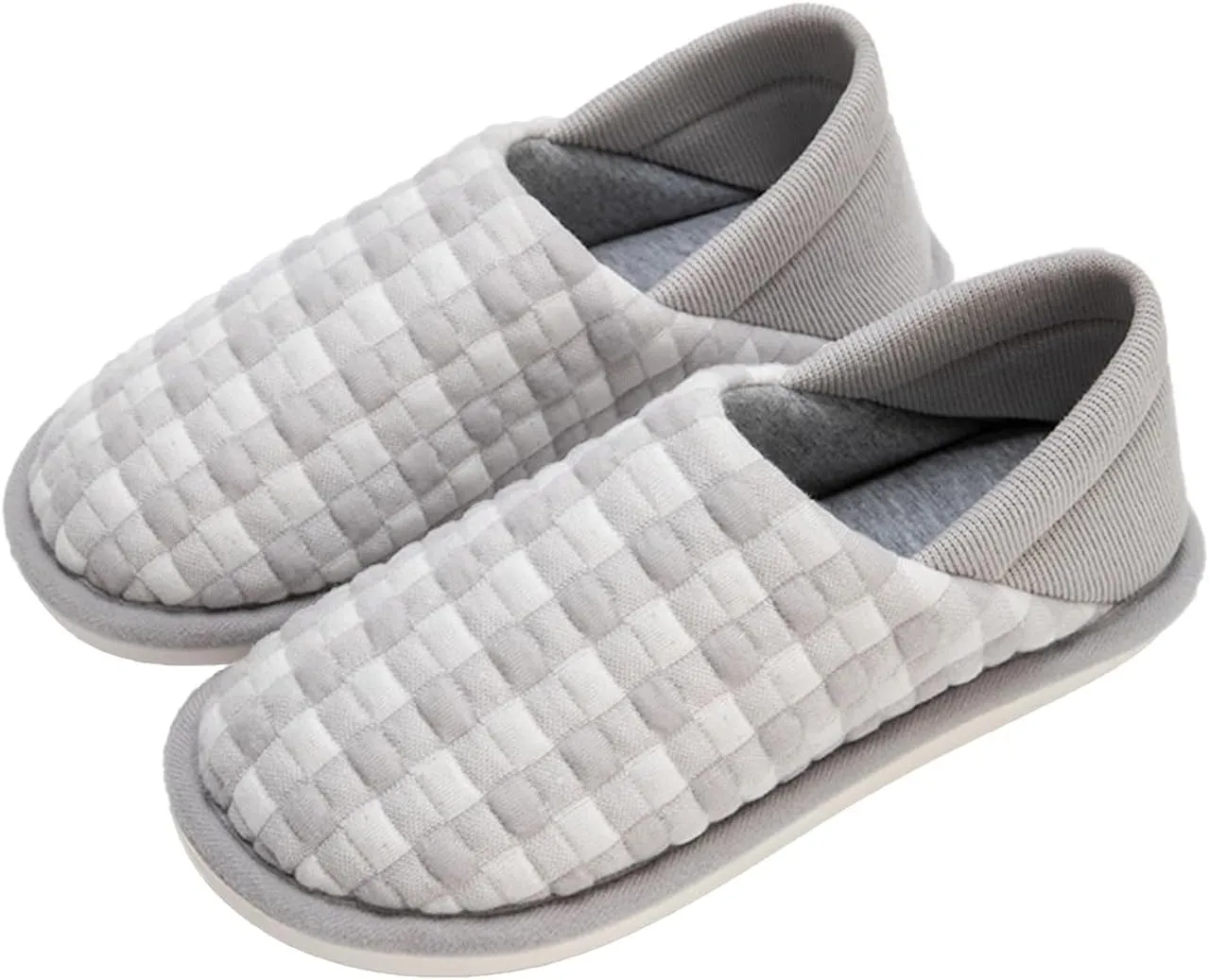 Loizziuy Pregnant Women's Slippers Soft Sole Anti-Slip Maternity Postpartum Summer Thin Cotton Slippers with Heel Women's Set