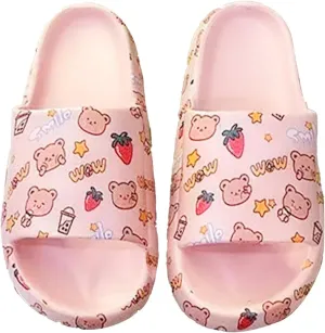 Loizziuy Strawberry Slippers Cute Slippers for Women Men Warm Slippers Winter Memory Foam Kawaii House Shoes