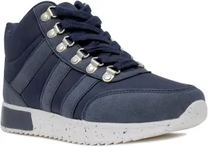 LONDON FOG Womens Maise High-Top Sneaker Bootie Lace-Up Ankle Boot