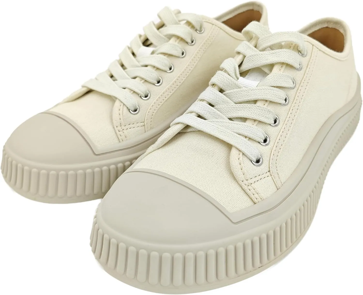 Low Top Fashion Canvas Sneakers for Women, Lace up Casual Walking Shoes
