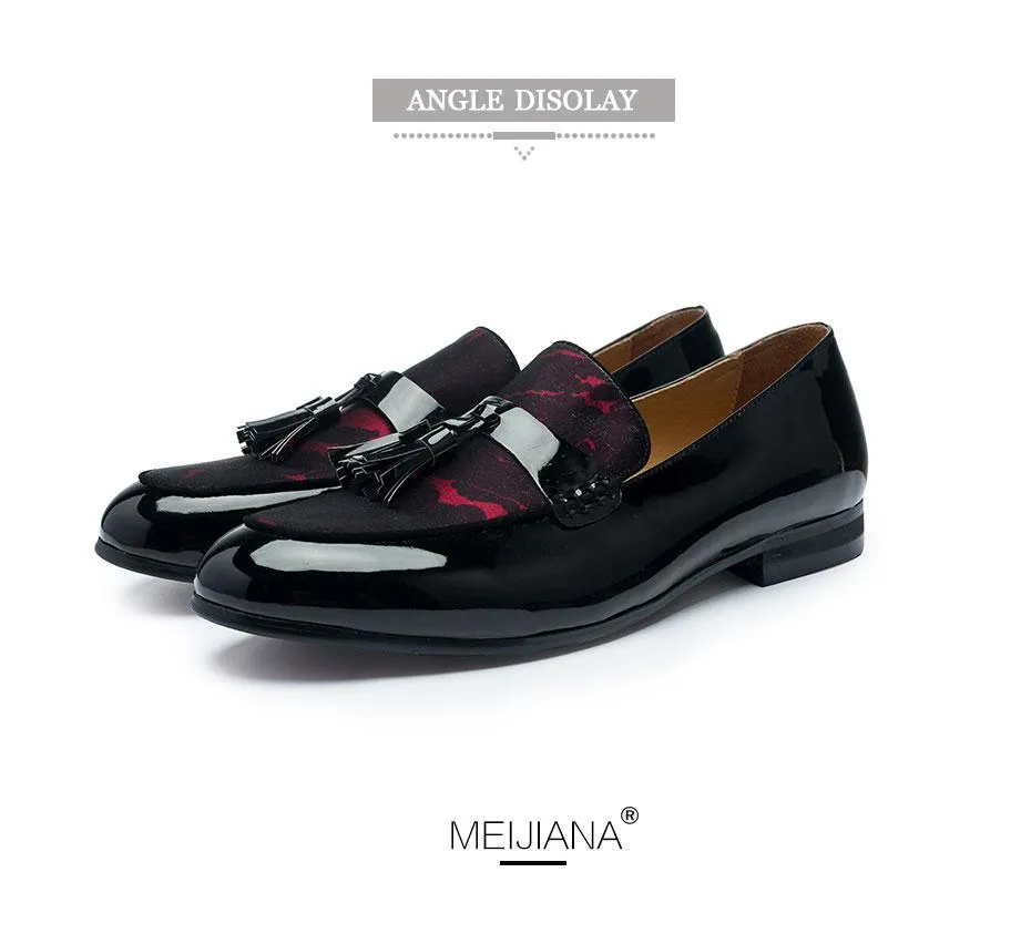 Luxury Hi-Shine Leather Moccasins