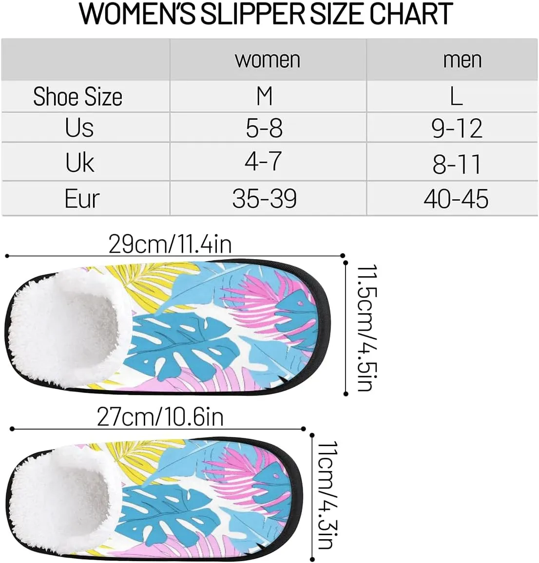 Maple Leaves Rustic Slippers for Women Soft Non-Slip Indoor Slippers Home Slippers