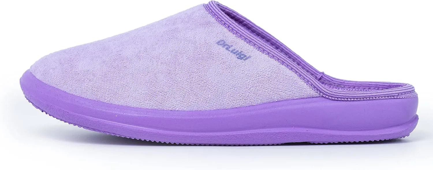 Medical Slippers for Women - Memory Foam Shoes Indoor Outdoor Italian Cotton - Made in EU - Relieves Pressure, Improves Peripheral Blood Circulation
