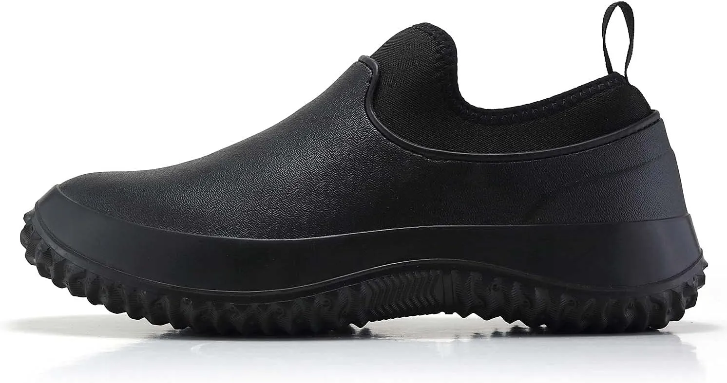 Meidiastra Mens Womens Chef Shoes Waterproof Non Slip Kitchen Work Clogs Nurse Clogs Safety Garden Shoes Work Shoes