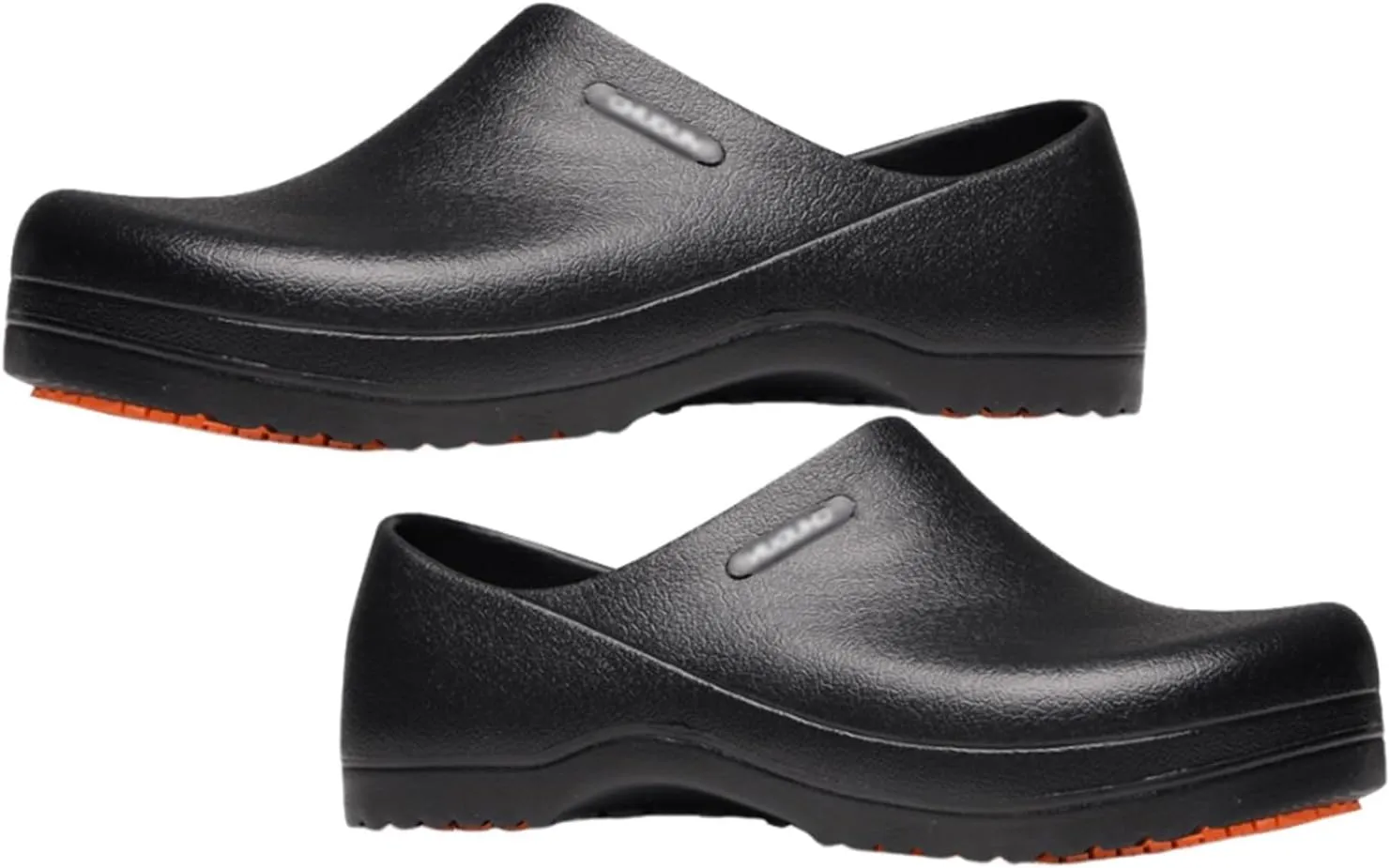 Men Chef Shoes Professional, Mens Non Slip Oil Proof Water Resistant Slip-On Chef Shoes, Wide Arch Suppor, Lightweight Comfort Breathable Garden Work Clog, for Kitchen, Office, Seaside
