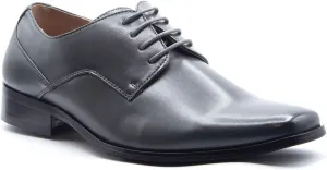 Men's 37686 Cap Toe Hand Burnished Lace Up Dress Shoes Oxfords