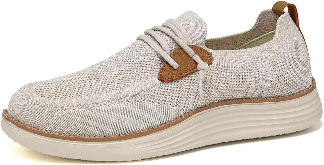 Men's Arch Support Casual Slip-on Shoes Loafers for Men Non Slip Comfortable Shoes