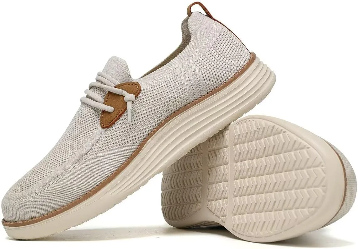 Men's Arch Support Casual Slip-on Shoes Loafers for Men Non Slip Comfortable Shoes