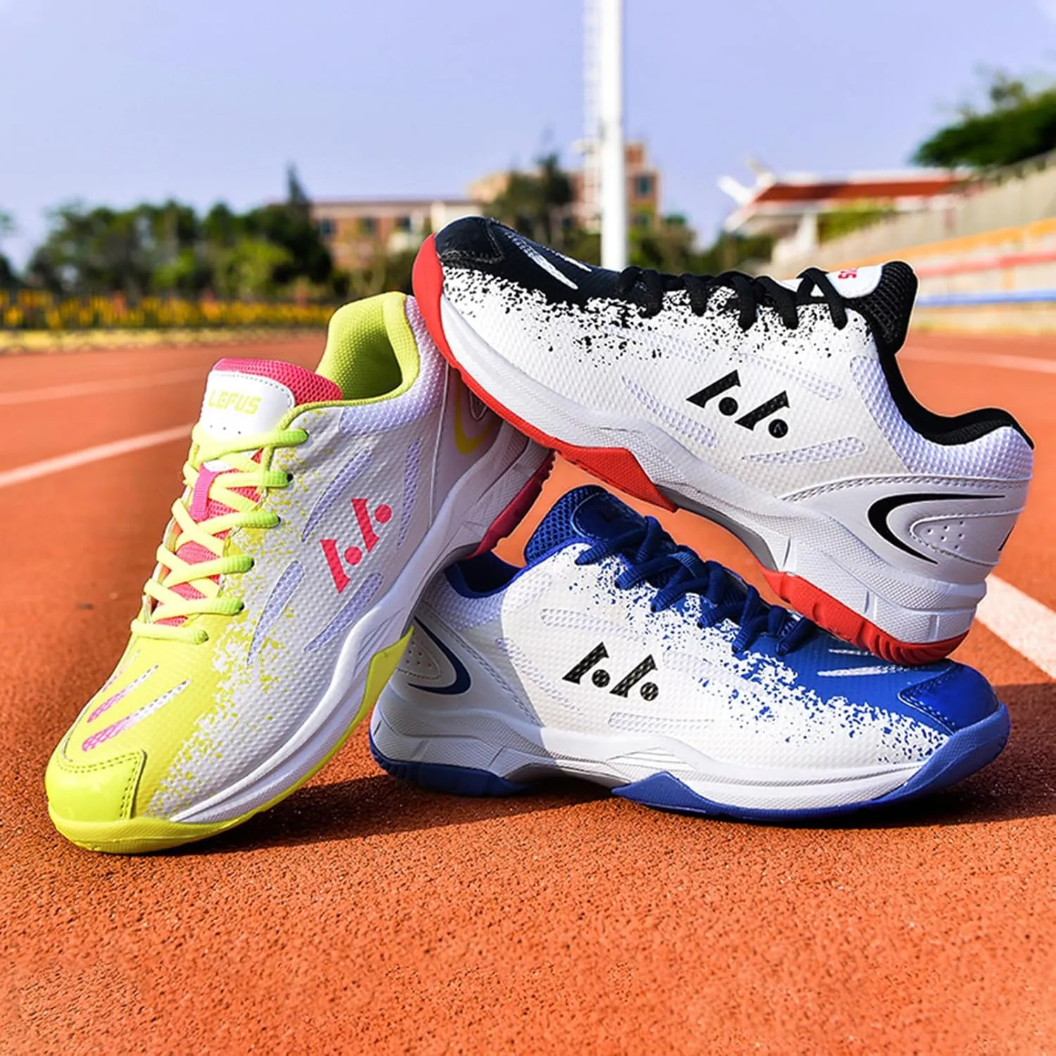 Men's Badminton Shoes Comfort Anti-Slip Pickleball Court Shoes Professional Sneakers