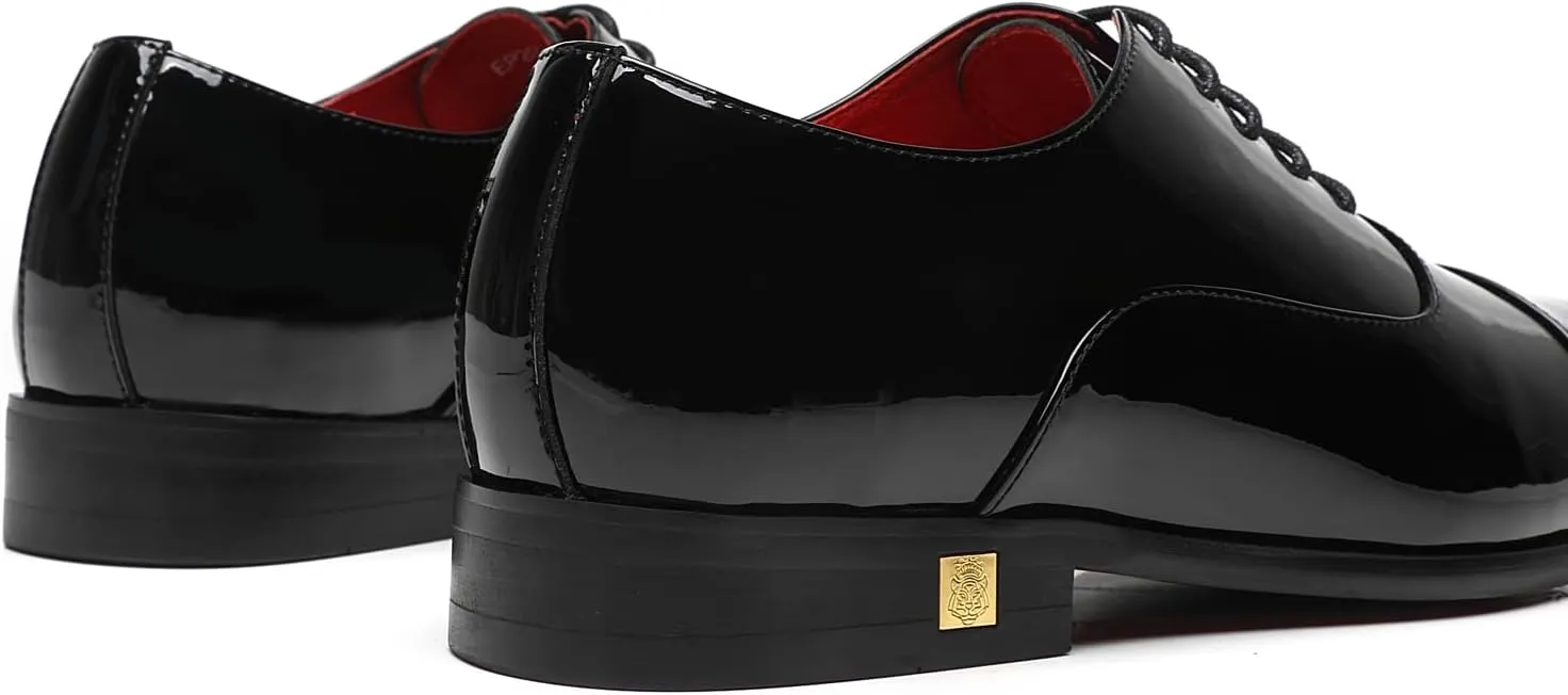 Men's Blake Oxfords Patent Leather Comfortable Dress Wedding Party Shoes