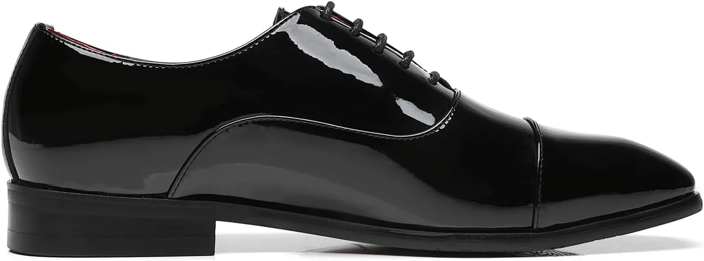 Men's Blake Oxfords Patent Leather Comfortable Dress Wedding Party Shoes