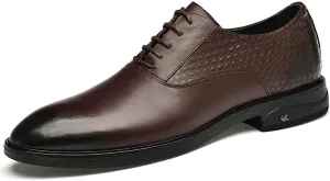 Mens Casual Dress Shoes Comfortable Men's Classic Lace-up Formal Business Oxfords Shoes