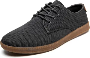 Mens Casual Dress Shoes - for Men Slip On Shoes for Men Black Business Casual Sneakers for Men Loafers Breathable Mesh Gym Workout Tennis Shoes Running Shoes Walking Shoes