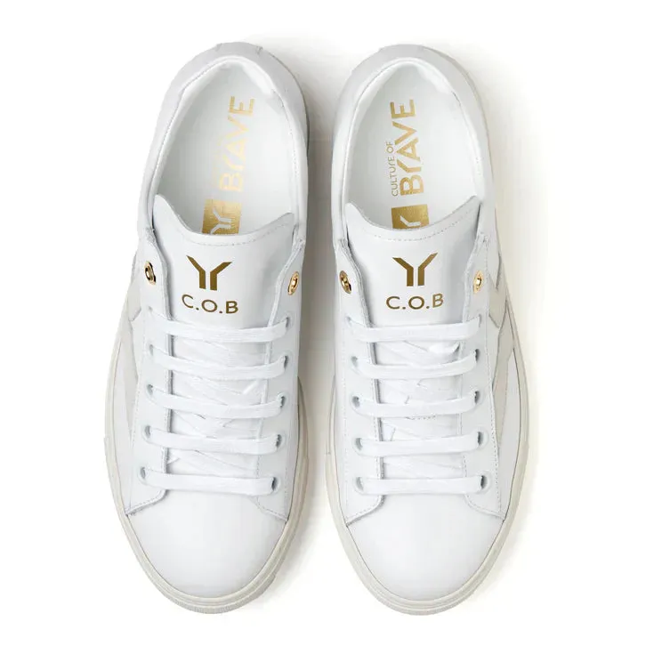MEN'S C.O.B by CULTURE OF BRAVE COURAGE S31 | WHITE / OFF-WHITE WING