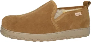 Men's Cow Suede Upper Shearling Indoor/Outdoor Slippers