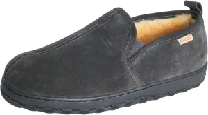 Men's Cow Suede Upper Shearling Indoor/Outdoor Slippers