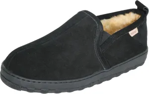 Men's Cow Suede Upper Shearling Indoor/Outdoor Slippers
