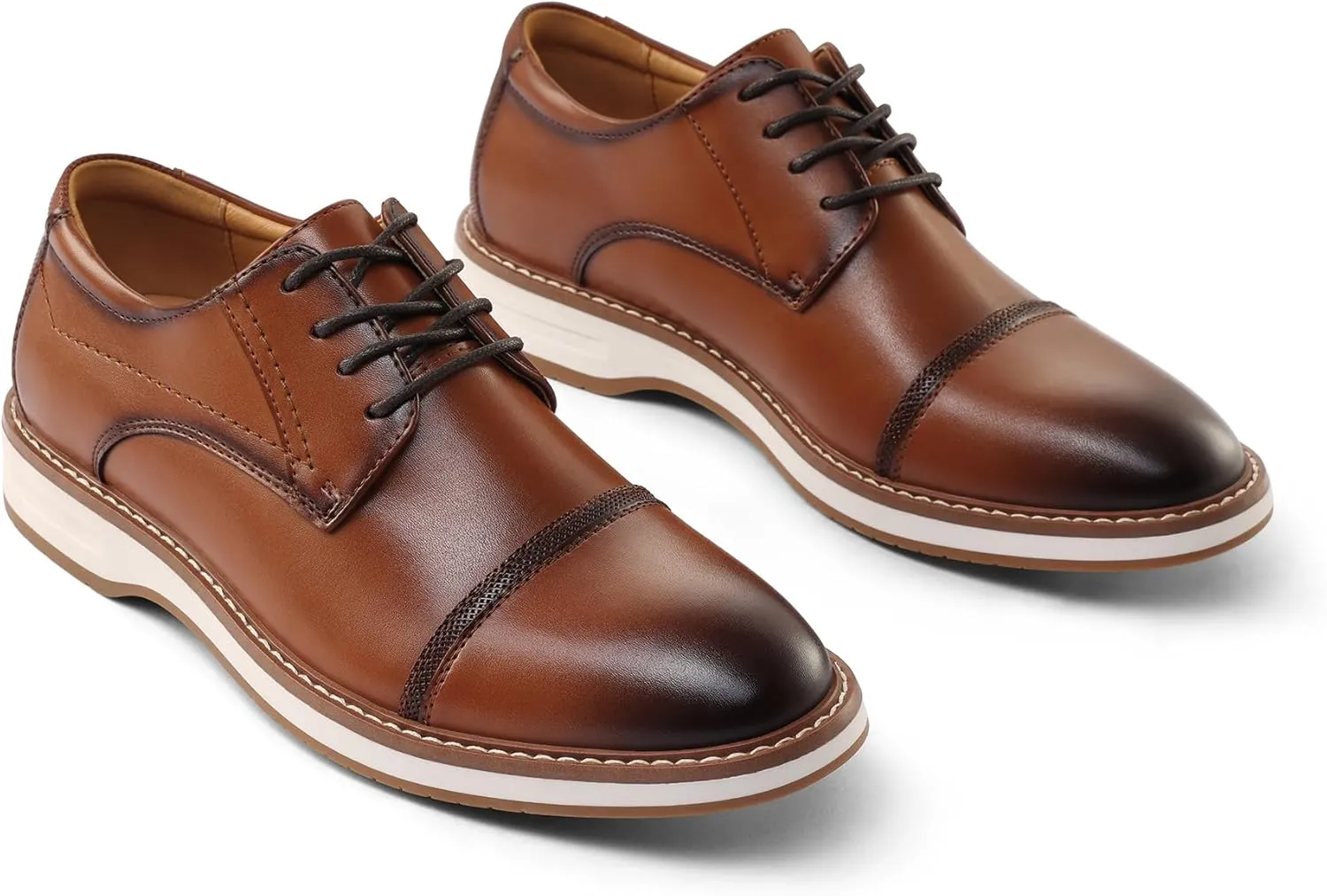 Men's Dress Shoes Business Formal Wingtip Casual Oxford Shoes