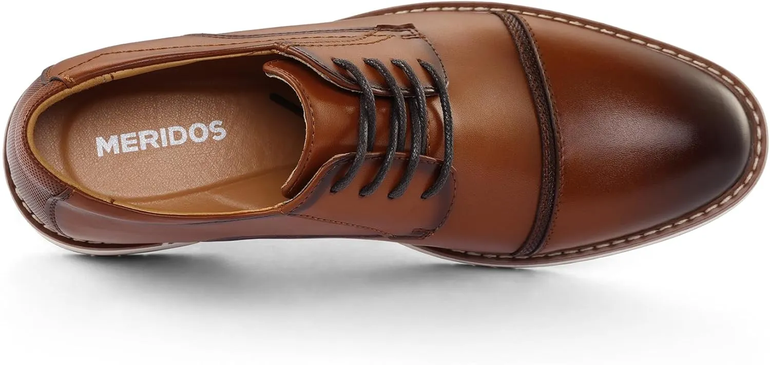 Men's Dress Shoes Business Formal Wingtip Casual Oxford Shoes