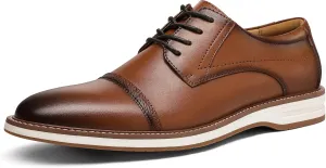 Men's Dress Shoes Business Formal Wingtip Casual Oxford Shoes