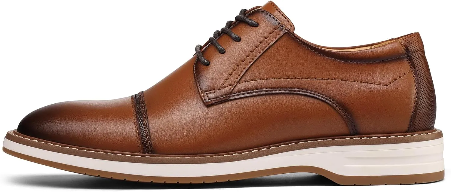 Men's Dress Shoes Business Formal Wingtip Casual Oxford Shoes