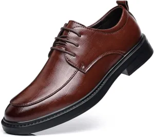 Men's Dress Shoes Casual Oxford Lace-up Fashion Business Formal Shoes