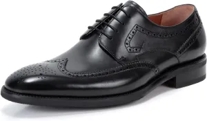 Men's Dress Shoes for Men Genuine Leather Modern Formal Business Derby Shoes