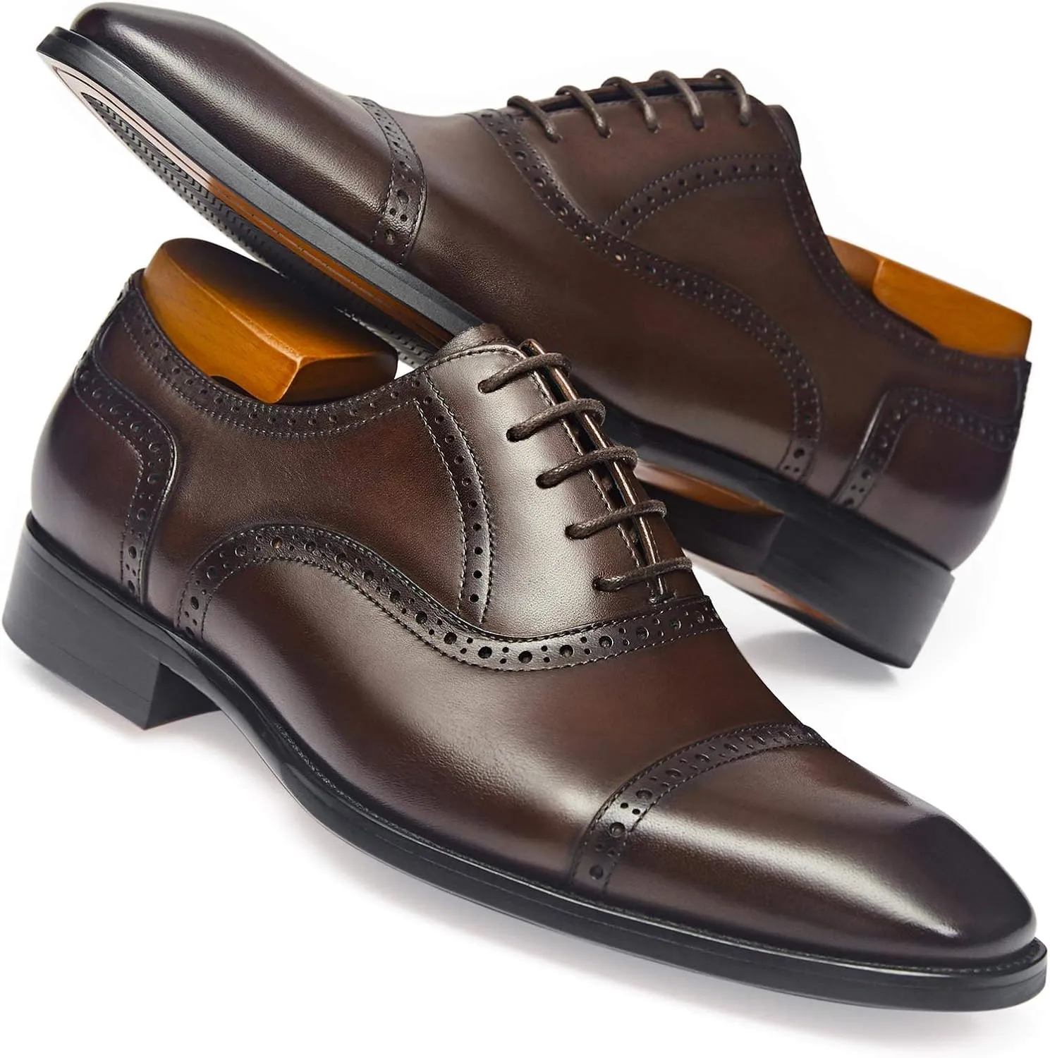 Men's Dress Shoes Oxford Formal Modern Leather Shoes for Men