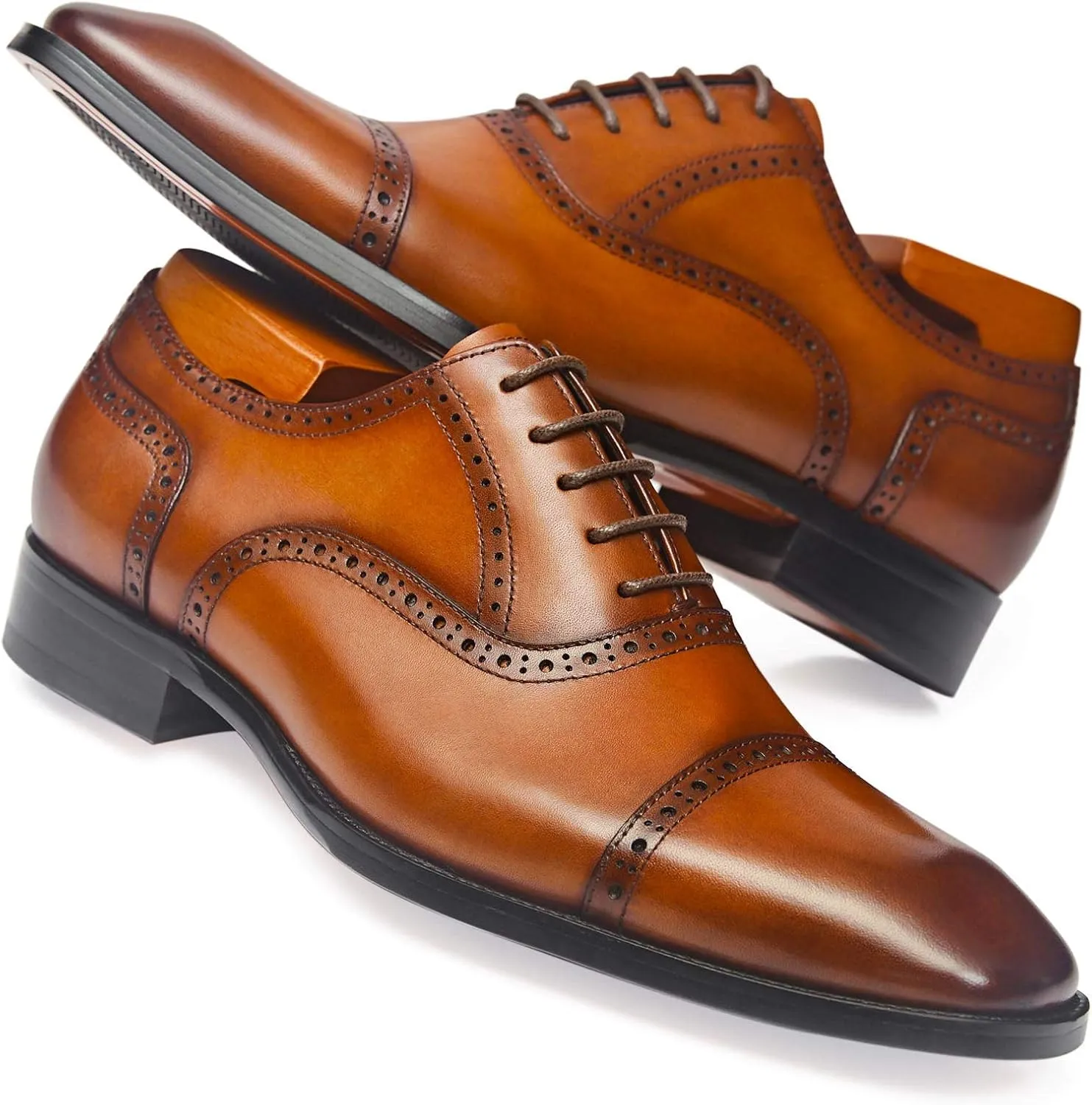 Men's Dress Shoes Oxford Formal Modern Leather Shoes for Men